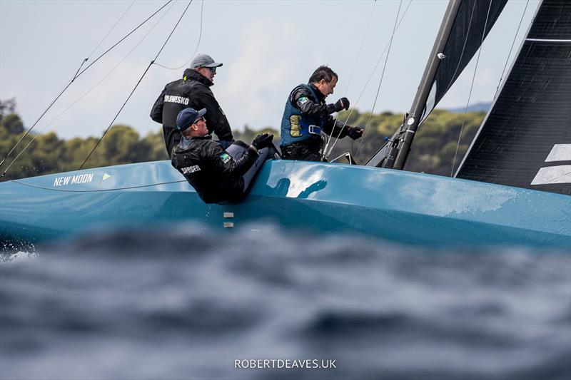 New Moon III - 2022 5.5 Metre French Open at the Regates Royales in Cannes, Day 2 - photo © Robert Deaves