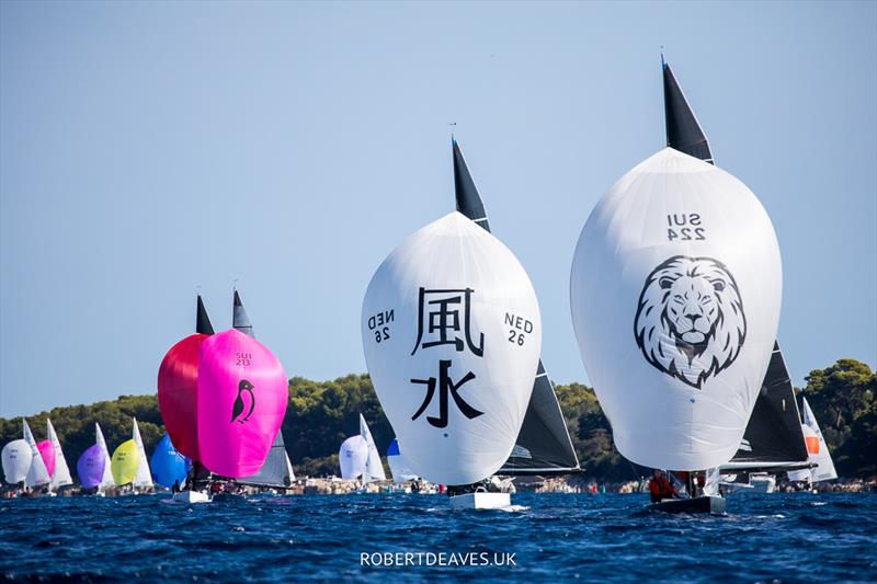 Tour des Isles race - 2022 5.5 Metre French Open at the Regates Royales in Cannes, Day 3 - photo © Robert Deaves