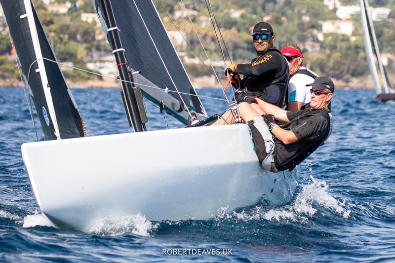 Feng Shui - 2022 5.5 Metre French Open at the Regates Royales in Cannes photo copyright Robert Deaves taken at Yacht Club de Cannes and featuring the 5.5m class