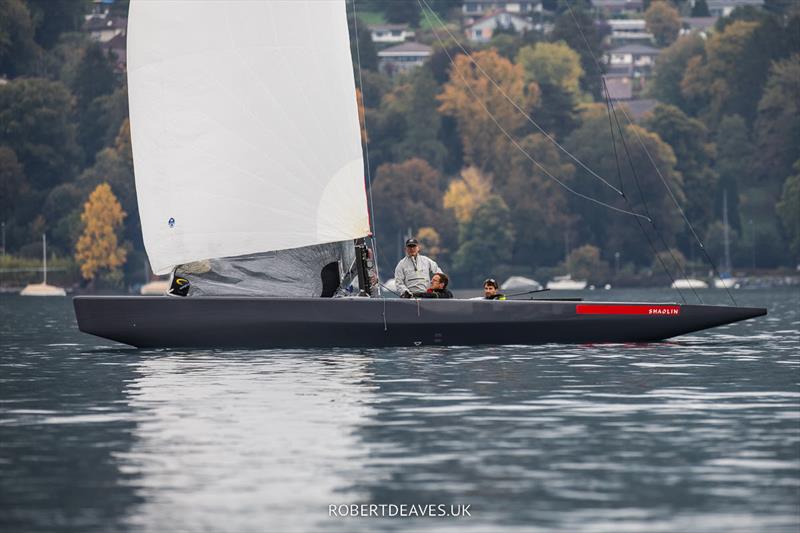 Shaolin at Thunersee Yachtclub's Herbstpreis photo copyright Robert Deaves / www.robertdeaves.uk taken at Thunersee-Yachtclub and featuring the 5.5m class