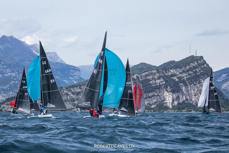 Race 2 - 5.5 Metre Alpen Cup 2023 - photo © Robert Deaves