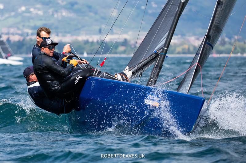 Aspire extends her lead - 5.5 Metre Alpen Cup 2023 - photo © Robert Deaves