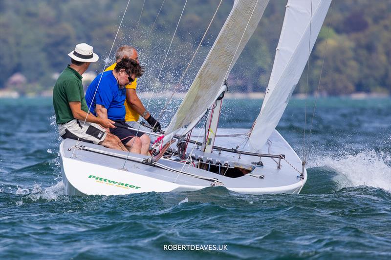 5.5 Metre German Open Day 2 - Pittwater photo copyright Robert Deaves / www.robertdeaves.uk taken at Deutscher Touring Yacht Club and featuring the 5.5m class