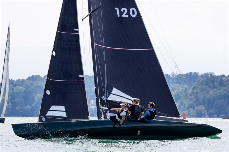 Löwi on 5.5 Metre German Open Day 2 photo copyright Robert Deaves / www.robertdeaves.uk taken at Deutscher Touring Yacht Club and featuring the 5.5m class