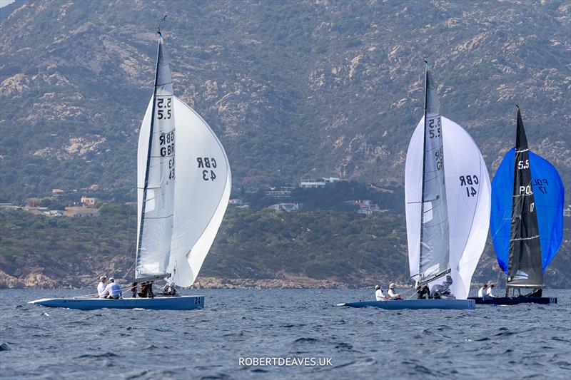 Downwind in Race 1 - 2023 Scandinavian Gold Cup - photo © Robert Deaves / www.robertdeaves.uk