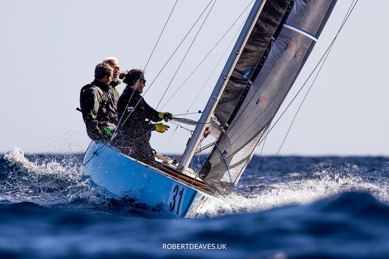 2023 5.5m Scandinavian Gold Cup - Cibele photo copyright Robert Deaves / www.robertdeaves.uk taken at Yacht Club Costa Smeralda and featuring the 5.5m class