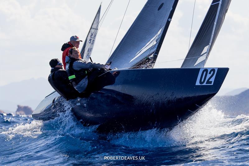 5.5 Metre World Championship in Porto Cervo - Ali Baba photo copyright Robert Deaves / www.robertdeaves.uk taken at Yacht Club Costa Smeralda and featuring the 5.5m class