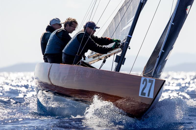 5.5 Metre World Championship in Porto Cervo - Criollo - photo © Robert Deaves / www.robertdeaves.uk