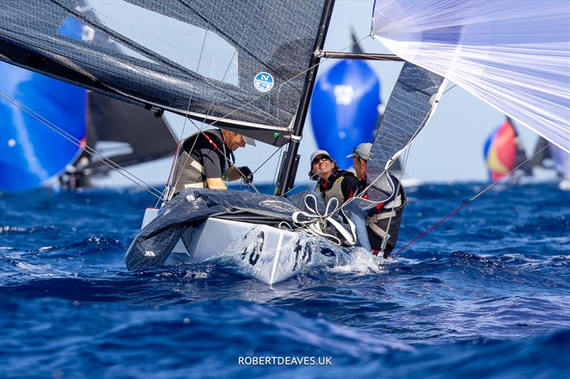 5.5 Metre World Championship in Porto Cervo - Girls on Film - photo © Robert Deaves / www.robertdeaves.uk