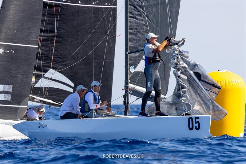 Beta Crucis - 2023 5.5 Metre World Championship, day 3 - photo © Robert Deaves