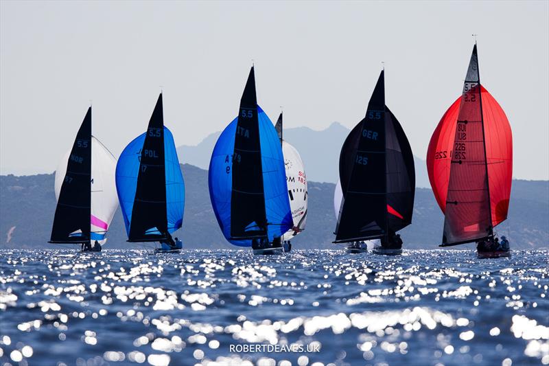 Race 6 - 2023 5.5 Metre World Championship, day 3 - photo © Robert Deaves