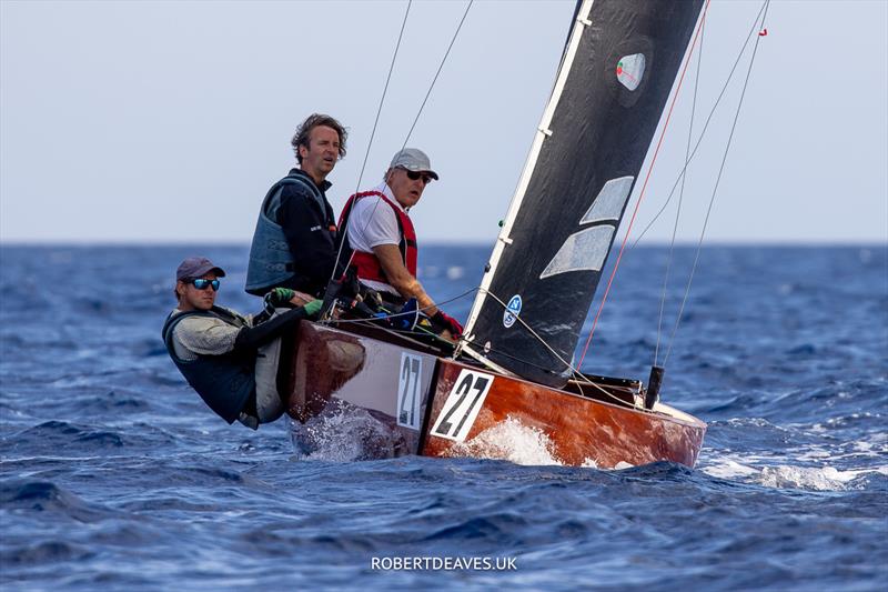 Criollo - 5.5 Metre World Championship 2023, day 4 photo copyright Robert Deaves taken at Yacht Club Costa Smeralda and featuring the 5.5m class