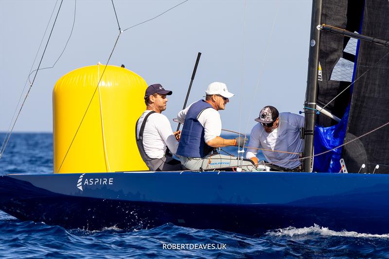 Aspire - 5.5 Metre World Championship 2023, final day photo copyright Robert Deaves taken at Yacht Club Costa Smeralda and featuring the 5.5m class