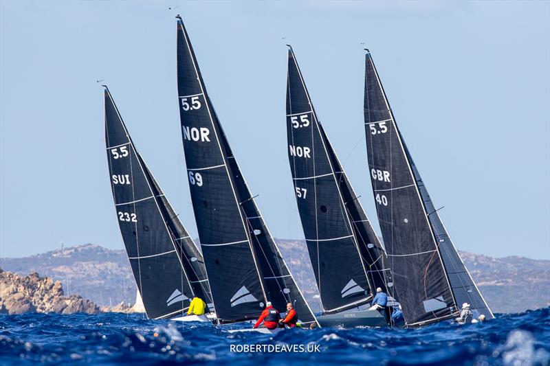 2023 World Championship in Porto Cervo photo copyright Robert Deaves taken at  and featuring the 5.5m class