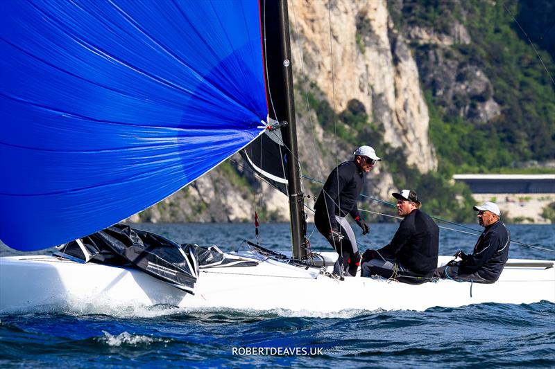 Ku-Ring-Gai III - 5.5 Metre Alpen Cup 2024 photo copyright Robert Deaves taken at Fraglia Vela Riva and featuring the 5.5m class