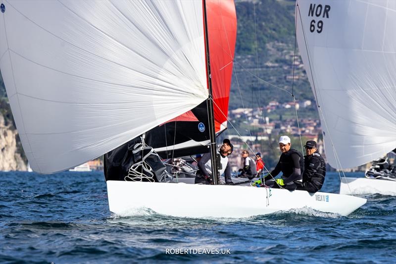 Melx III - 5.5 Metre Alpen Cup 2024 photo copyright Robert Deaves taken at Fraglia Vela Riva and featuring the 5.5m class