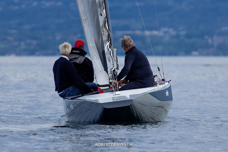 Black & White - 5.5 Metre Swiss Open 2024 - photo © Robert Deaves