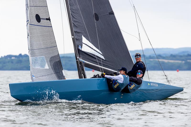 New Moon III during the 5.5 Metre British National Championship at Cowes - photo © Robert Deaves / www.robertdeaves.uk