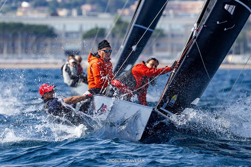 Al Baba - 2024 5.5 Metre French Open at the Regates Royales in Cannes photo copyright Robert Deaves taken at Yacht Club de Cannes and featuring the 5.5m class