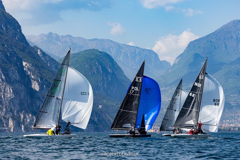 Race 6 on day 2 of the 5.5m Alpen Cup - photo © Robert Deaves / www.robertdeaves.uk