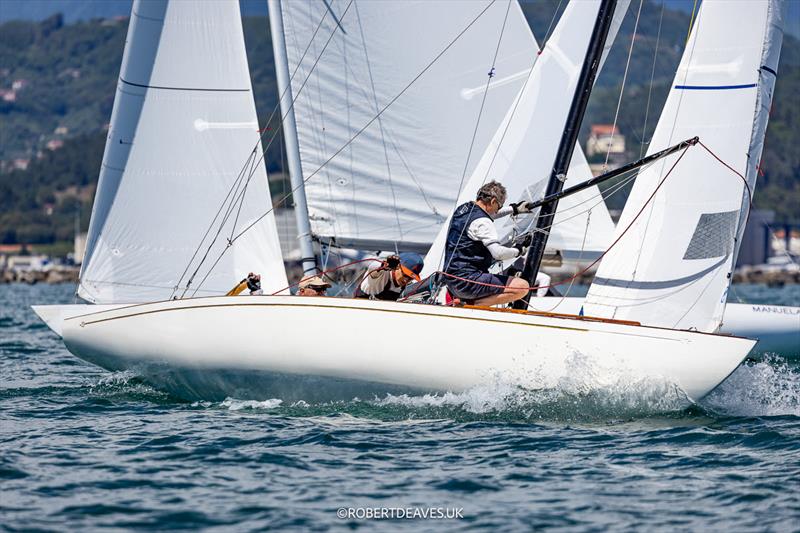 Kukururu - 5.5 Metre Enoshima Trophy 2025, day 2 photo copyright Robert Deaves taken at  and featuring the 5.5m class