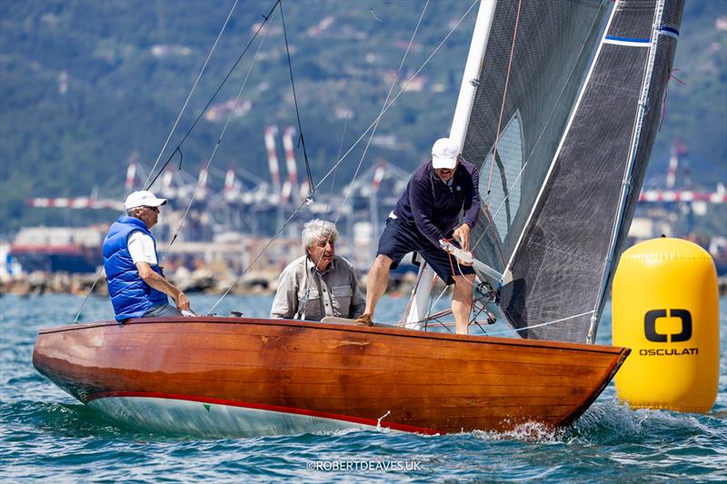Twins X - 5.5 Metre Enoshima Trophy 2025, day 2 photo copyright Robert Deaves taken at  and featuring the 5.5m class