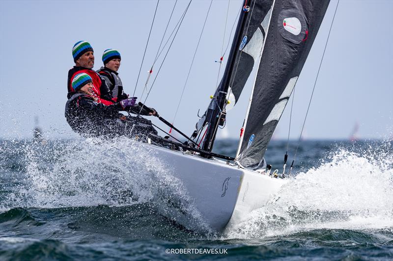 Unicorn - 5.5 Metre German Open 2025 Day 2 - photo © Robert Deaves