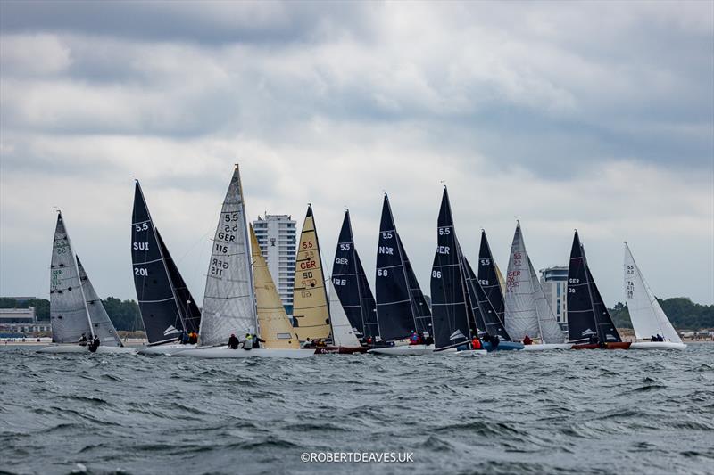 Race 5 start - 5.5 Metre German Open 2025 Day 2 - photo © Robert Deaves