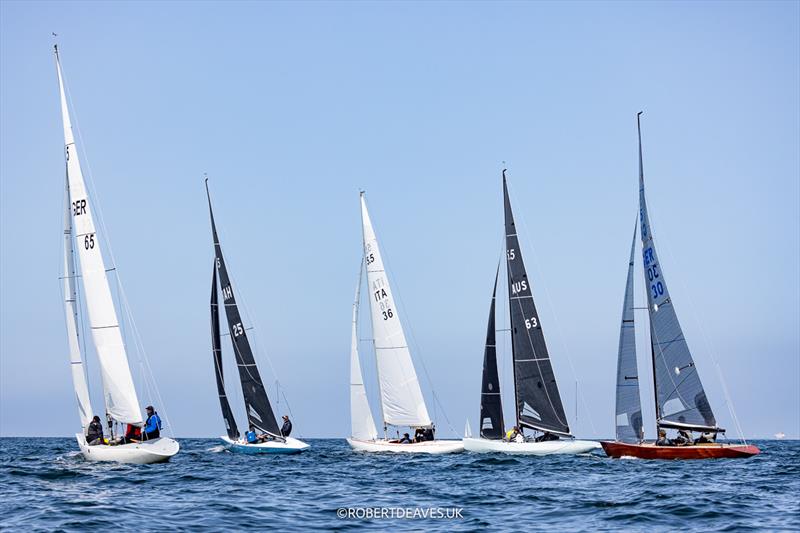 Start race 7 - 5.5 Metre German Open 2025 Day 3 - photo © Robert Deaves