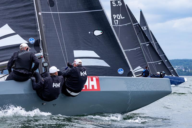 Start Race 7 - 5.5 Metre Scandinavian Gold Cup 2025 - photo © Robert Deaves / www.robertdeaves.uk
