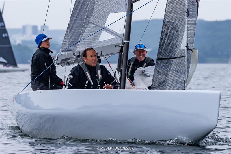 5.5 Metre World Championship 2025 Day 2 - Girls on Film photo copyright Robert Deaves / www.robertdeaves.uk taken at  and featuring the 5.5m class