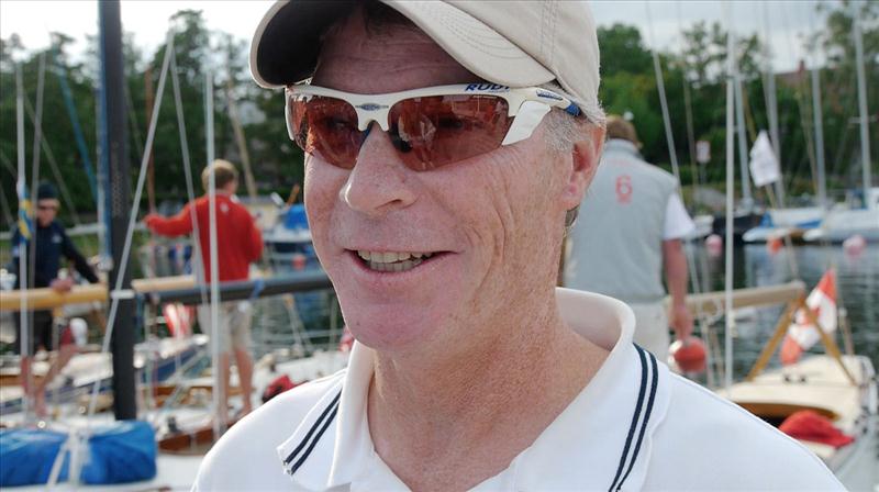 Ross MacDonald during the 6 Metre European Championships photo copyright Nynäshamn Yacht Club taken at Nynäshamn Yacht Club and featuring the 6m class