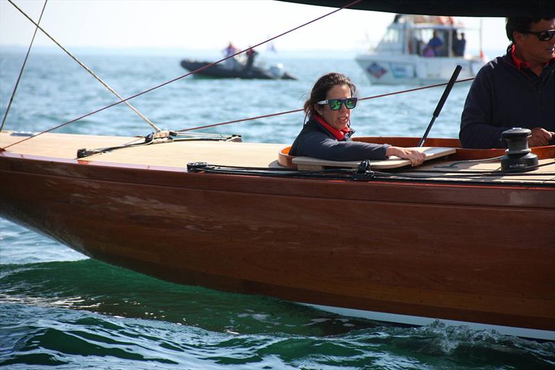 2018 International 6 Metre European Championship - Day 1 photo copyright Fiona Brown taken at Société Nautique de La Trinité-sur-Mer and featuring the 6m class