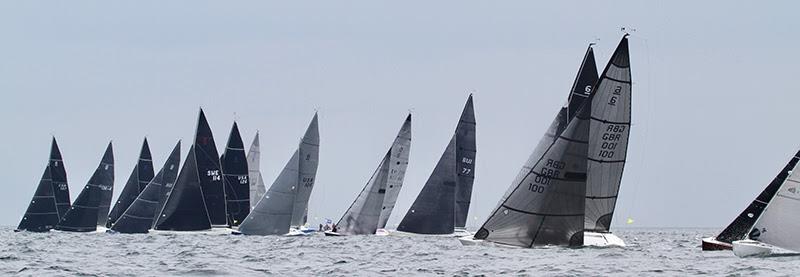 2018 International 6 Metre European Championship - Day 3 photo copyright Fiona Brown taken at Société Nautique de La Trinité-sur-Mer and featuring the 6m class