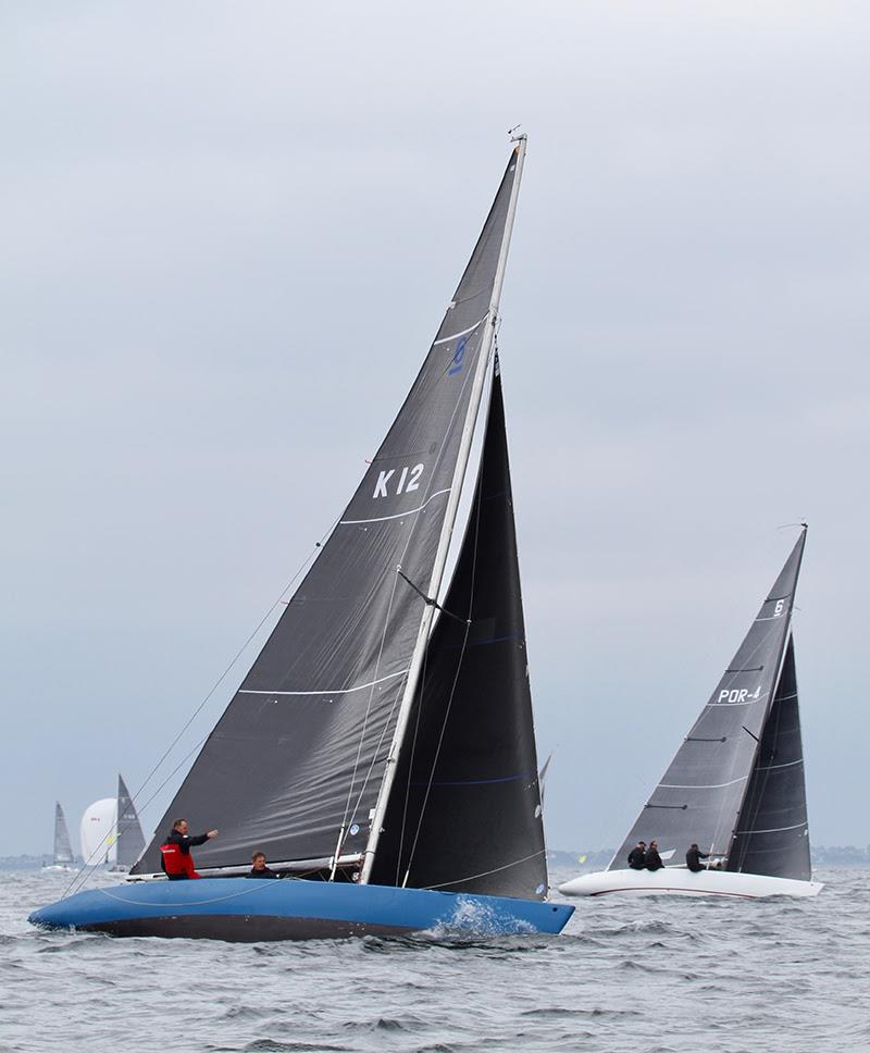 2018 International 6 Metre European Championship - Day 3 photo copyright Fiona Brown taken at Société Nautique de La Trinité-sur-Mer and featuring the 6m class