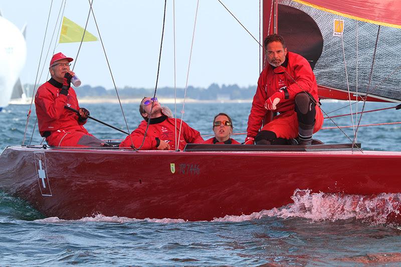 2018 International 6 Metre European Championship - Day 4 photo copyright Fiona Brown taken at Société Nautique de La Trinité-sur-Mer and featuring the 6m class