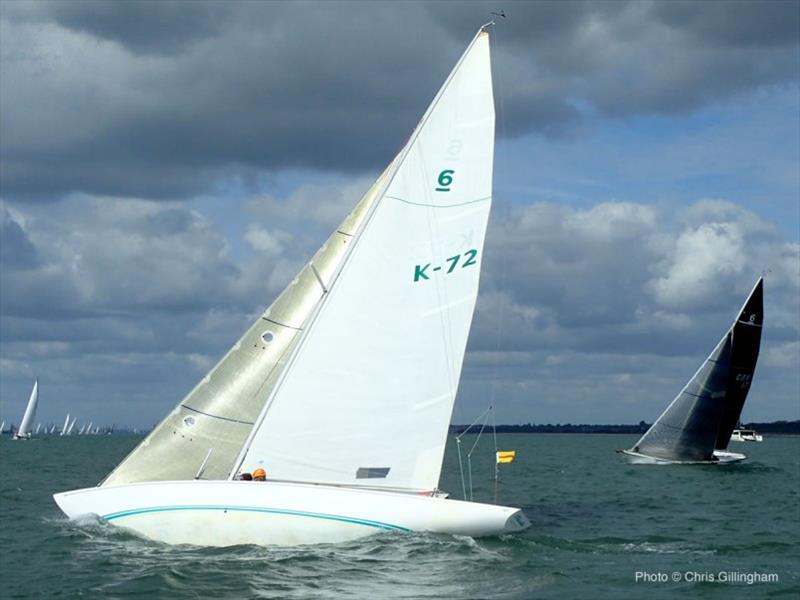 Hamble Classics Regatta 2018 photo copyright Chris Gillingham taken at Royal Southern Yacht Club and featuring the 6m class