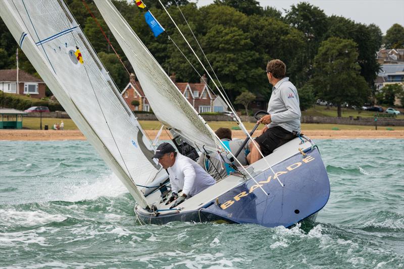 Bravade on day 4 of Panerai British Classic Week 2019 photo copyright Chris Brown taken at British Classic Yacht Club and featuring the 6m class