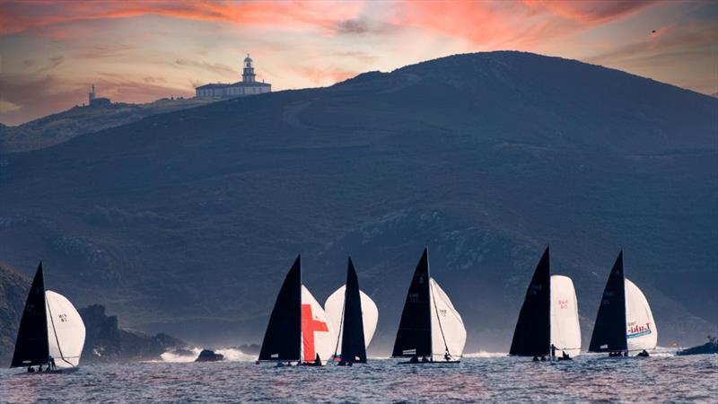 Xacobeo Six Metre European Championship 2021 day 2 photo copyright María Muiña / Xacobeo 6mR Europeans taken at Real Club Nautico de Sanxenxo and featuring the 6m class