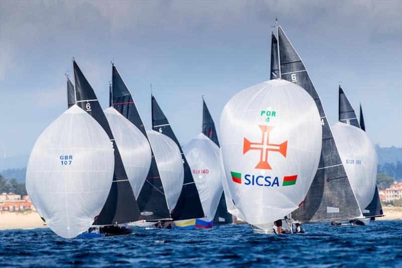 Xacobeo Six Metre European Championship 2021 day 2 photo copyright María Muiña / Xacobeo 6mR Europeans taken at Real Club Nautico de Sanxenxo and featuring the 6m class