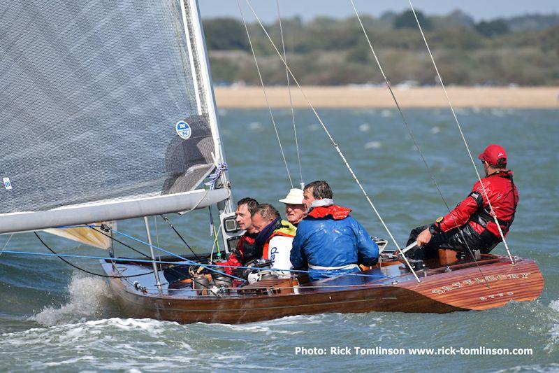 Battlecry - Hamble Classics 2021 photo copyright Rick Tomlinson / www.rick-tomlinson.com taken at Royal Southern Yacht Club and featuring the 6m class