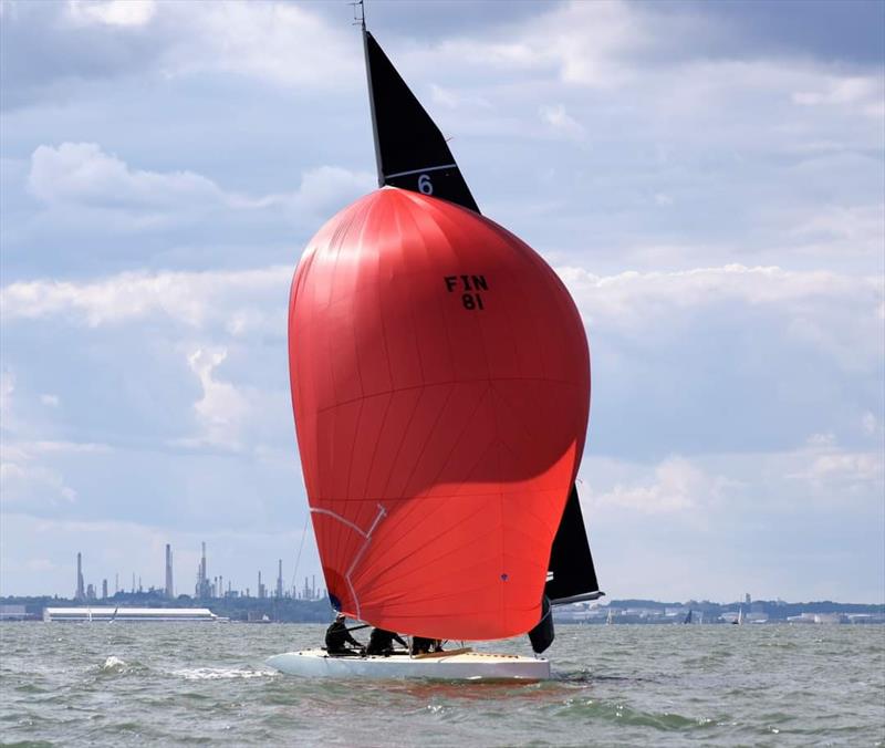 Six Metres training in the Solent for the 2023 Six Metre World Championship - photo © John Green