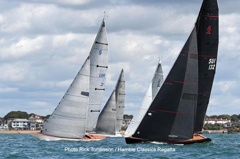 2023 Hamble Classics Regatta photo copyright Rick Tomlinson / Hamble Classics Regatta taken at Hamble River Sailing Club and featuring the 6m class