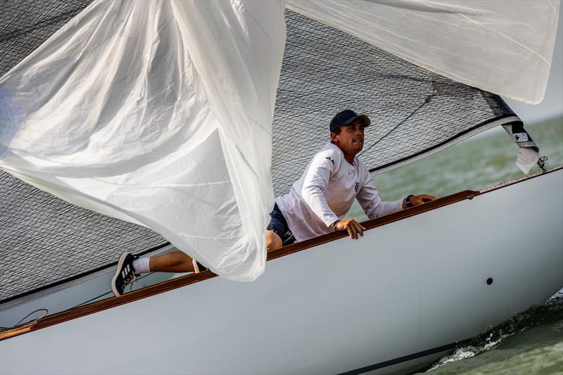 2023 Six Metre World Championship Day 2 photo copyright SailingShots by Maria Muiña taken at Royal Yacht Squadron and featuring the 6m class