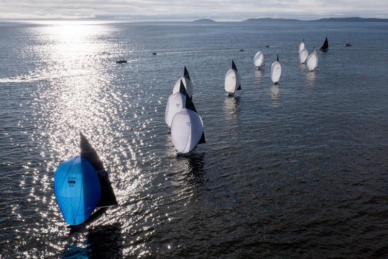 Six Metre European Championship day 5 photo copyright SailingShots by Maria Muiña taken at Real Club Nautico de Sanxenxo and featuring the 6m class