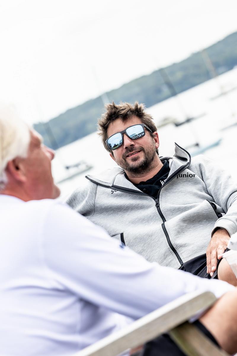 No wind on day 1 of the Six Metre World Championship at Seawanhaka Corinthian Yacht Club photo copyright SailingShots by Maria Muiña taken at Seawanhaka Corinthian Yacht Club and featuring the 6m class