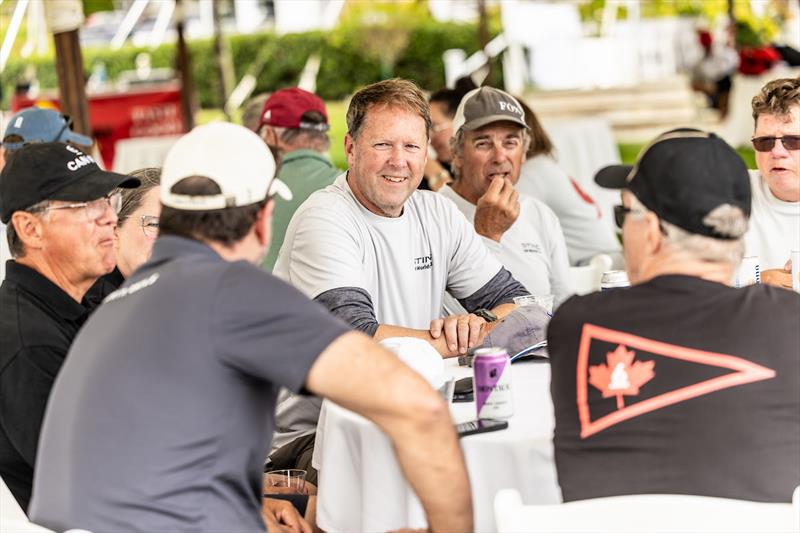 No wind on day 1 of the Six Metre World Championship at Seawanhaka Corinthian Yacht Club photo copyright SailingShots by Maria Muiña taken at Seawanhaka Corinthian Yacht Club and featuring the 6m class