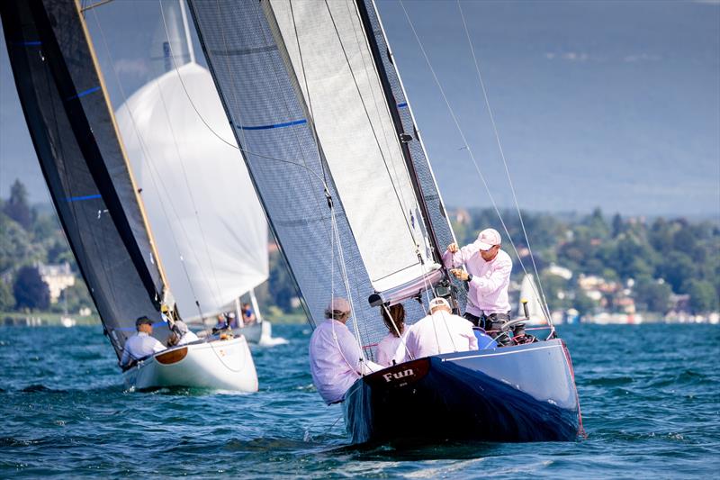 2026 International Six Metre Europeans - Day 2 photo copyright María Muiña / www.sailingshots.es taken at Société Nautique de Genève and featuring the 6m class