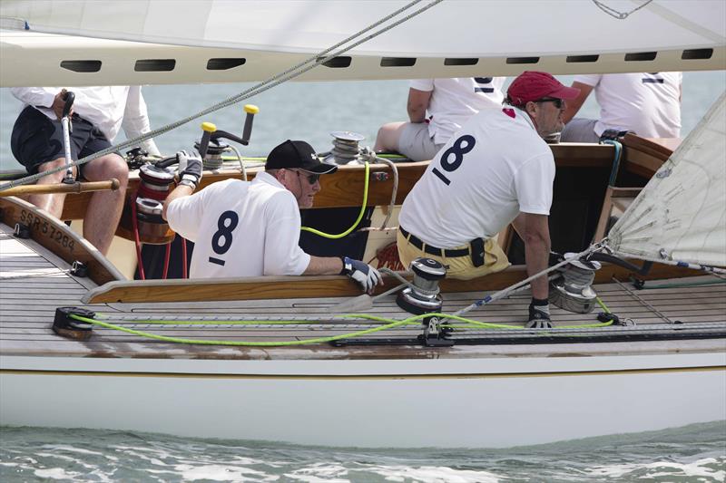 Final day of Charles Stanley Cowes Classics Week photo copyright Jake Sugden taken at  and featuring the 8m class