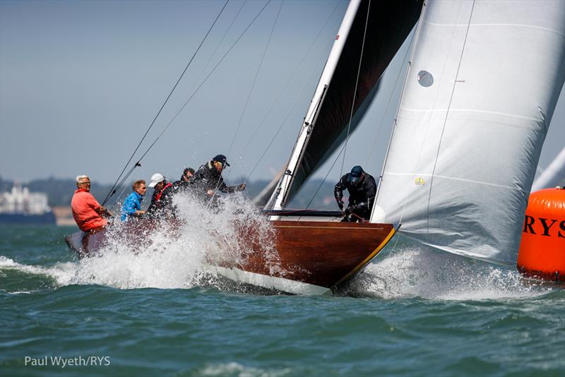 8 Metre World Championship 2019 photo copyright Paul Wyeth / www.pwpictures.com taken at Royal Yacht Squadron and featuring the 8m class